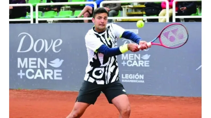 Barrios va por las semifinales del Challenger de Concepción.