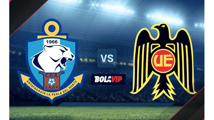 Antofagasta vs. Unión Española por la Copa Sudamericana.