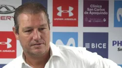 El exportero de la UC y actual gerente deportivo se refirió al actual momento del equipo