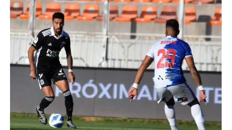 Juan Martín Lucero salió reemplazado en el triunfo de Colo Colo frente a Deportes Antofagasta