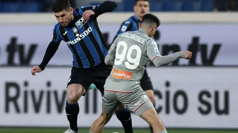 Pablo Galdames tuvo una buena participación en la igualdad del Genoa