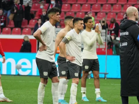 Aránguiz sumó minutos en la derrota del Leverkusen en casa ante el Colonia