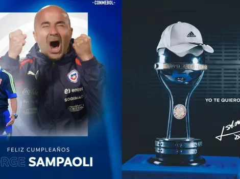 La U y Conmebol saludan a Jorge Sampaoli en su cumpleaños 62
