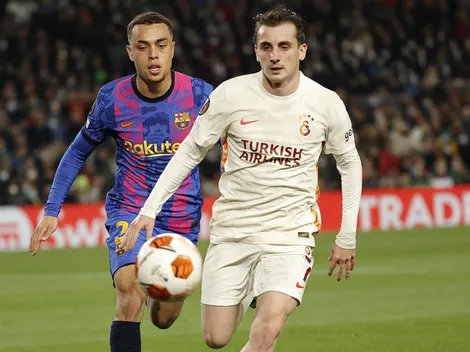 Pulgar no vio acción en empate de Galatasaray ante Barcelona por Europa League