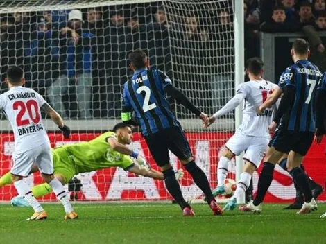 Aránguiz anotó en la caída del Leverkusen ante el Atalanta