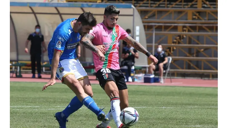Audax recibe a Palestino en Rancagua.