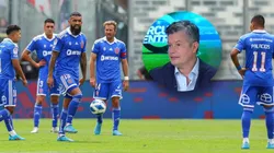 El periodista no estuvo ajeno al mal desempeño de los azules frente a los albos