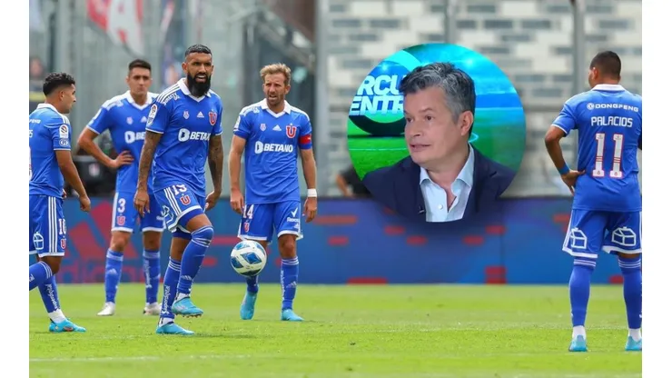 El periodista no estuvo ajeno al mal desempeño de los azules frente a los albos