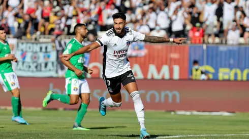 Juan Martín Lucero tiene dos goles en cuatro partidos oficiales con la camiseta de Colo Colo