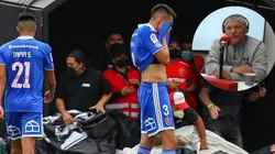 El comentarista se refirió a lo que fue la zaga azul en el duelo jugado en Macul