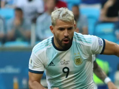 Kun Agüero reaccionó a la goleada de Colo Colo sobre la U