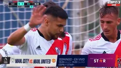 Paulo Díaz cumple con la ley del ex en triunfo momentáneo de River.