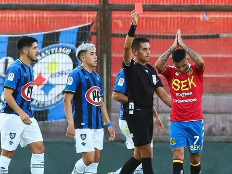 La curiosa expulsión de Piñeiro en el triunfo de Unión Española