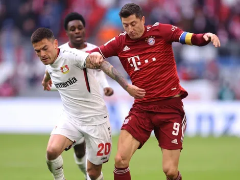Charles Aránguiz vio acción en el empate del Leverkusen ante Bayern Munich