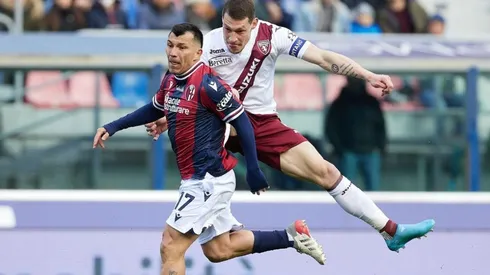 Medel fue titular en una nueva igualdad de su Bologna