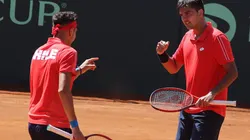 Chile derrota en el dobles a Eslovenia y asegura repechaje en Copa Davis.