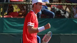 Jarry le da el segundo punto a Chile sobre Eslovenia en la Copa Davis.