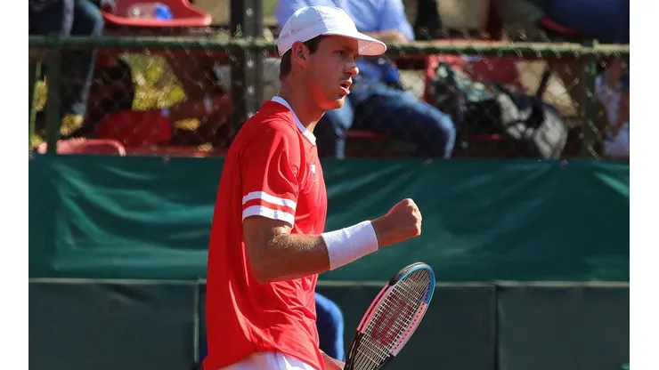 Jarry le da el segundo punto a Chile sobre Eslovenia en la Copa Davis.