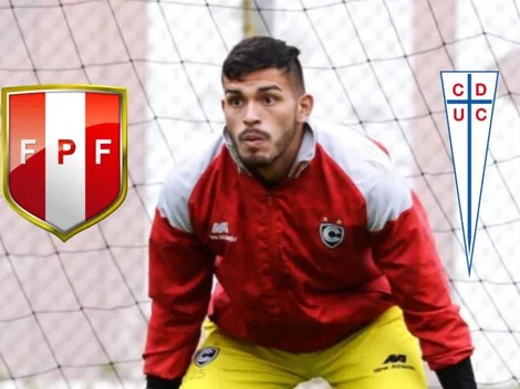 A ex arquero de la UC lo miran desde la Selección de Perú y no olvida al club cruzado