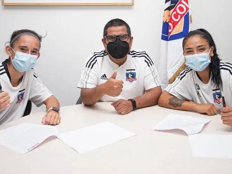 Colo Colo Femenino presenta dos nuevas jugadoras como refuerzo