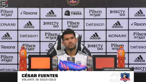 César Fuentes apela a la memoria para que Colo Colo retome el nivel.