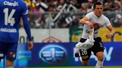 Muñoz le anotó a la U con la camiseta de Colo Colo.