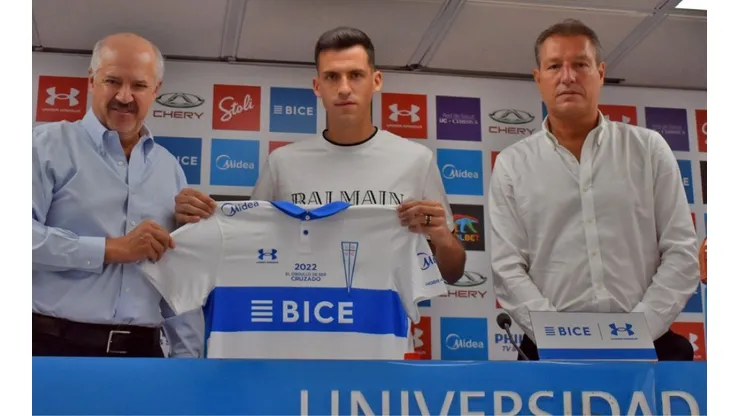Nehuén Paz fue presentado en esta jornada en la Universidad Católica