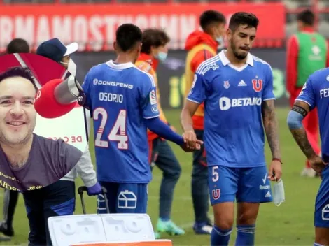 Caamaño sobre Escobar: "La U contrató a un entrenador, no a un comentarista"