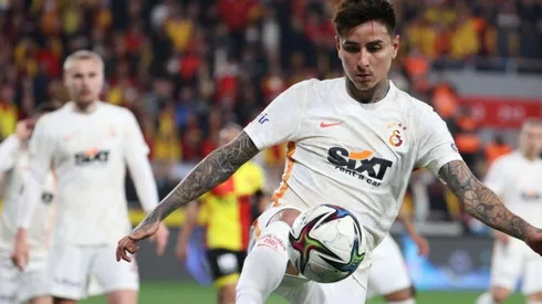 El volante nacional tuvo su primera titularidad en el Galatasaray