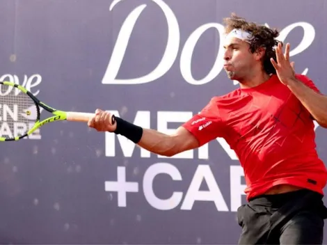 El León Lama rugió en su debut en la Qualy del ATP de Santiago