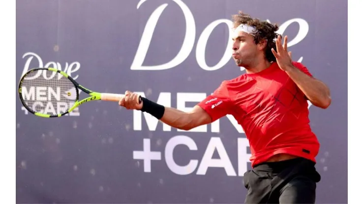 El León tuvo un debut triunfal en la Qualy del ATP 250 de Santiago