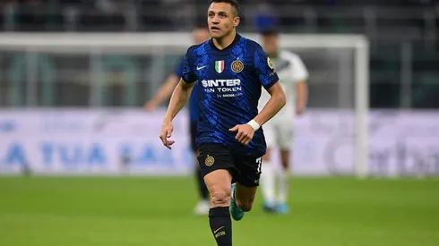 Sánchez jugó todo el compromiso ante el Sassuolo.