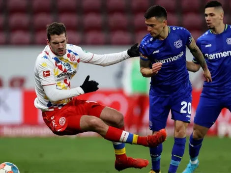 Aránguiz sumó minutos en la caída del Leverkusen