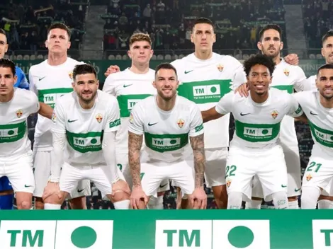 Roco fue titular en el triunfazo de su Elche ante el Rayo