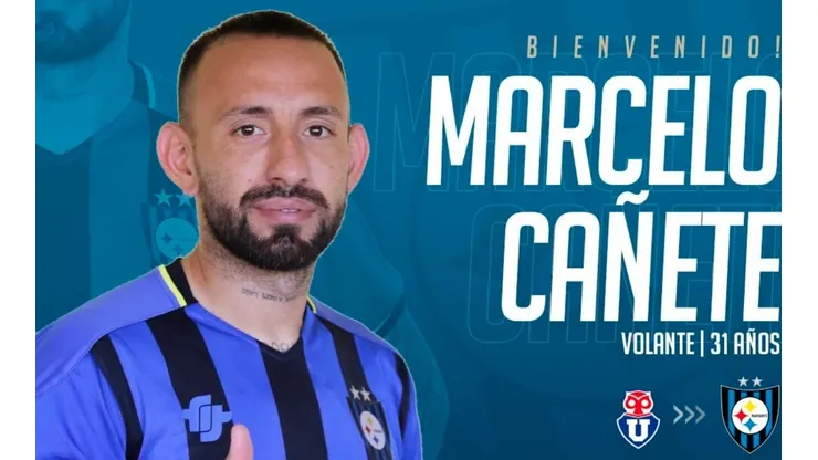 Cañete ya es oficialmente jugador de Huachipato