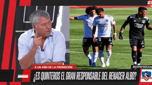Yáñez valora la salvación de Quinteros con Colo Colo en la lucha del descenso.