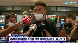 Álvaro Brun llega a Chile para sumarse a la Universidad de Chile.