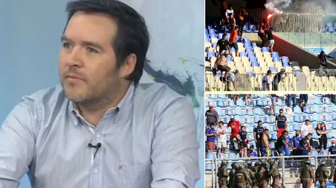 Caamaño pide castigo a clubes por incidentes de hinchas en el fútbol.