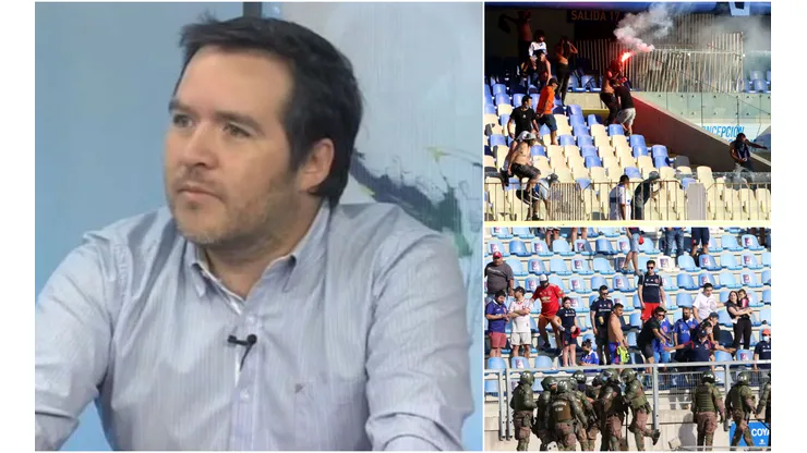 Caamaño pide castigo a clubes por incidentes de hinchas en el fútbol.