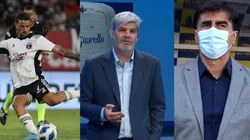 Guarello y su editorial de Colo Colo.