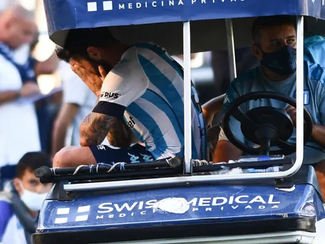 Racing confirma gravedad de la lesión que sufrió Mena