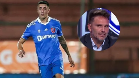 Al ex jugador de la U no le gusta lo que ve en la defenza azul.