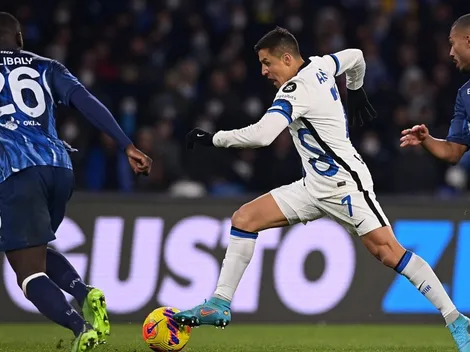 Sánchez y Vidal tardan en entrar en el empate del Inter de Milán