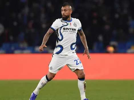 Vidal asoma como titular en el Inter para duelo de Champions