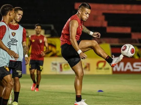 Javier Parraguez tuvo casi un debut soñado con el Sport Recife