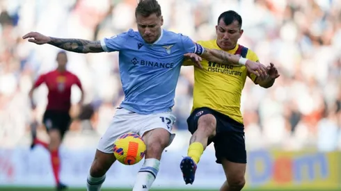 Gary Medel fue titular en la derrota del Bologna