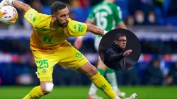 El Mono Burgos solo tuvo palabras de elogio para Claudio Bravo.