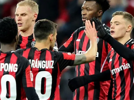 Aránguiz da una asistencia en el triunfazo del Leverkusen