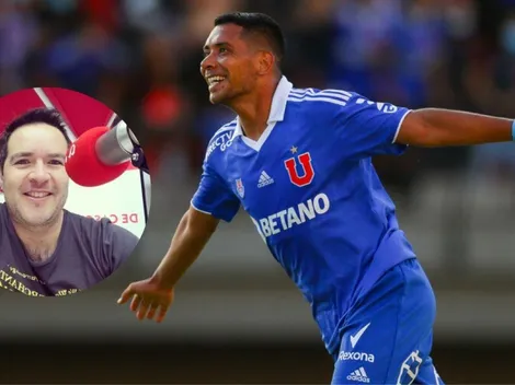 Caamaño llenó de halagos al Chorri: "Siempre está bien ubicado en el área"