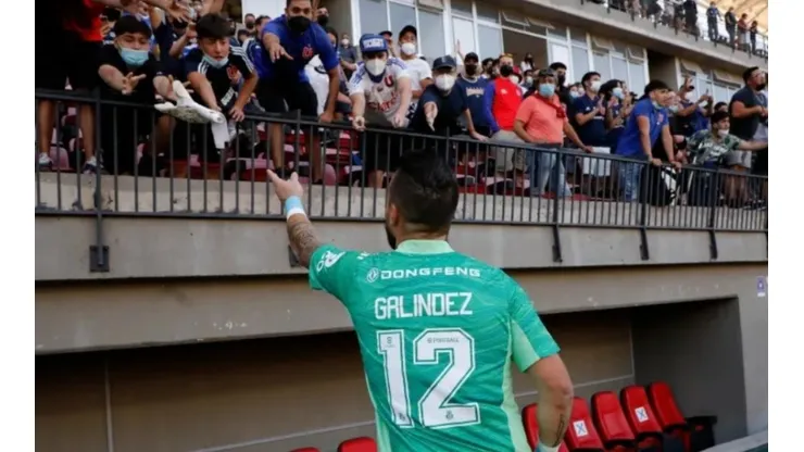 Galindez se encariño con la hinchada azul.